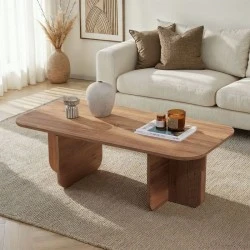 Becaj Megapap melamine coffee table in atlantic color 120x60x41.4cm. Becaj Megapap melamine coffee table in atlantic color 120x60x41.4cm.