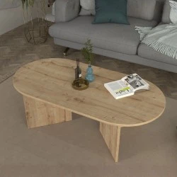 Τραπεζάκι σαλονιού Cortado Megapap χρώμα sapphire oak 120x60x39,6εκ. Τραπεζάκι σαλονιού Cortado Megapap χρώμα sapphire oak 120x60x39,6εκ.