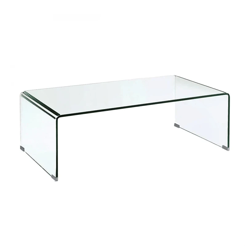 GLASSER Clear Coffee Table 110x55