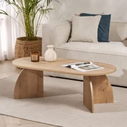Melina Megapap melamine coffee table in sapphire oak color 120x60x40cm. Melina Megapap melamine coffee table in sapphire oak color 120x60x40cm.