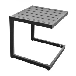 CORTE Side Table Metal Black 35x35x41cm CORTE Side Table Metal Black 35x35x41cm
