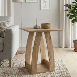 Τραπεζάκι βοηθητικό - Κομοδίνο Deros Megapap χρώμα sepet oak 45x45x56εκ. Τραπεζάκι βοηθητικό - Κομοδίνο Deros Megapap χρώμα sepet oak 45x45x56εκ.