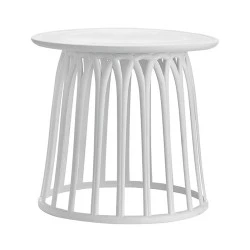 SABA PP-UV Side Table D.50 White