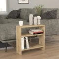 Silvanus Megapap melamine side table in sapphire oak color 51x17,5x49cm.