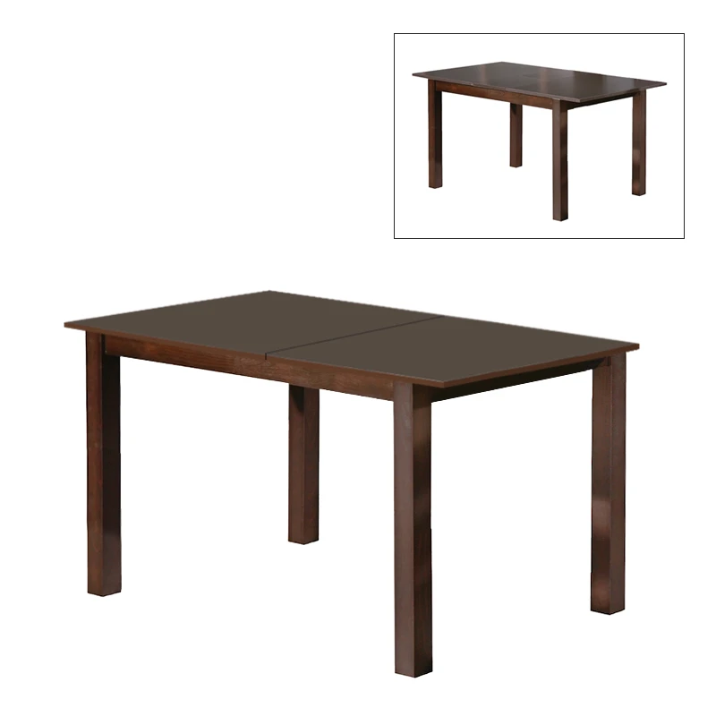 MILLER Table 120+(30)x80 Dark Walnut