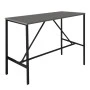 Crego Megapap metal - melamine stand bar table in anthracite color 100x45x89cm.