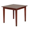 NATURALE Table 80x80cm Mdf Walnut