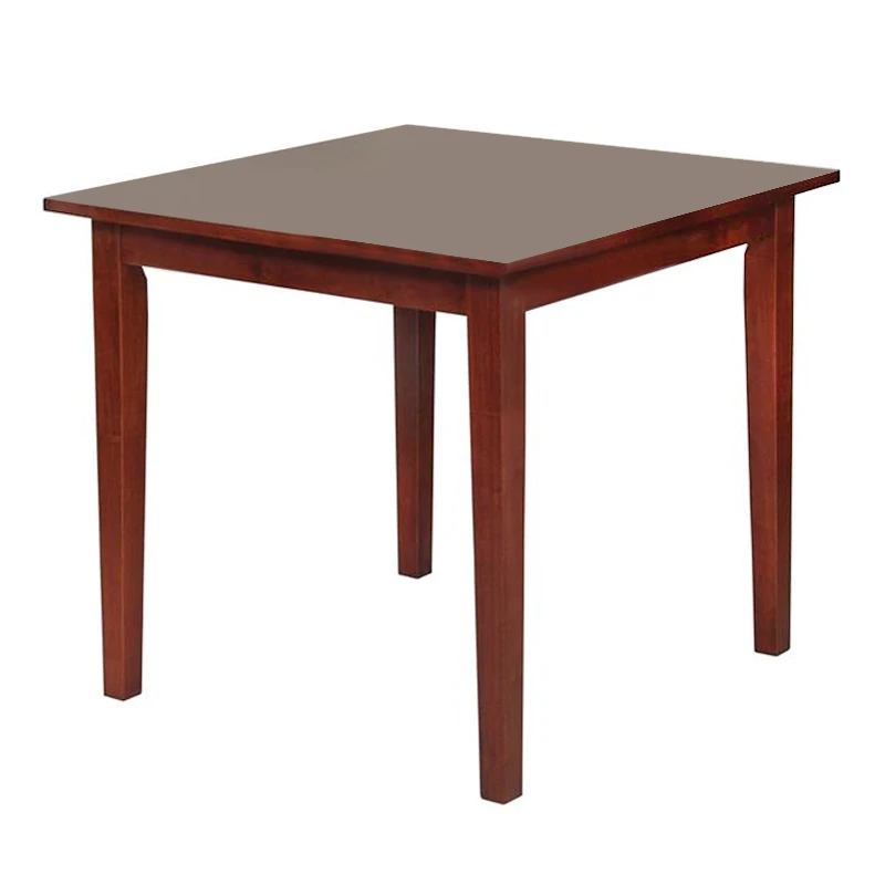 NATURALE Table 80x80cm Mdf Walnut
