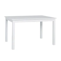 Τραπέζι Naturale ξύλο - Mdf χρώμα λευκό 120x80x74εκ.