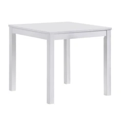 NATURALE Table 80x80cm Mdf White