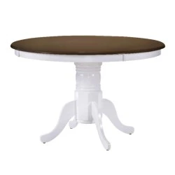 NIRVANA Table D106 White/Walnut