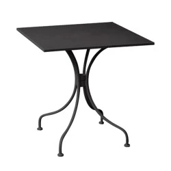 PARK Table 70x70cm Steel Black