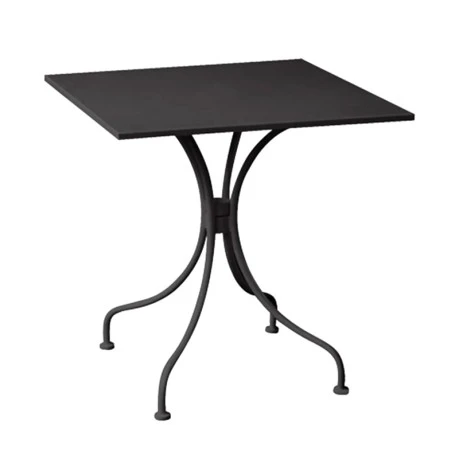 PARK Table 70x70cm Steel Black