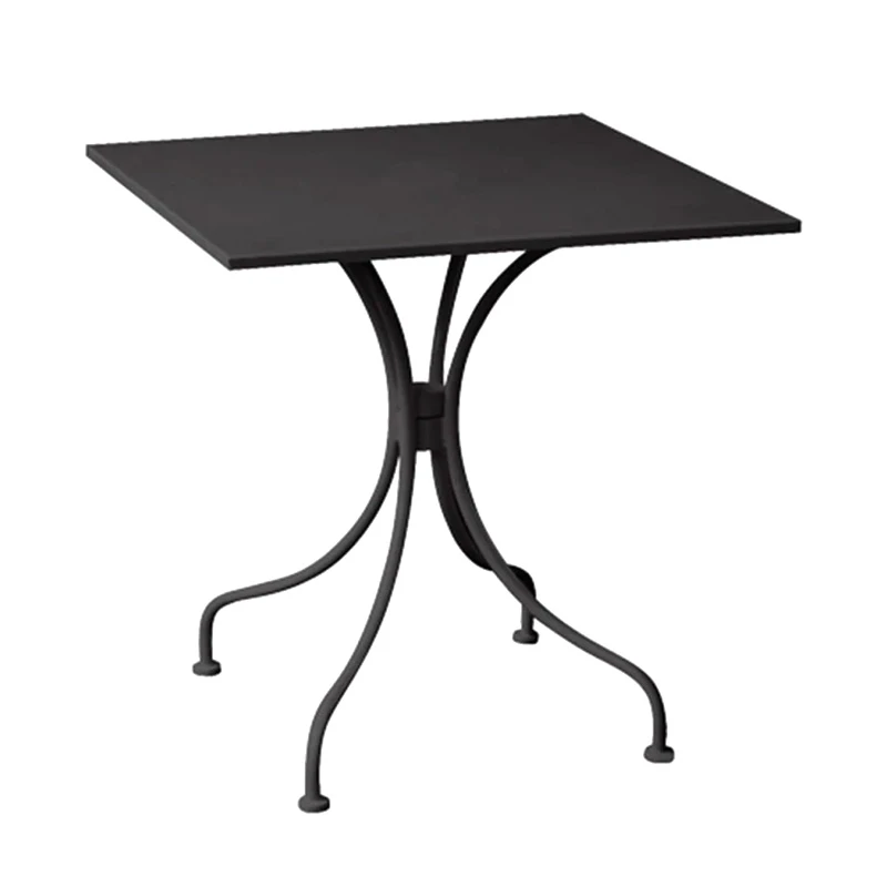 PARK Table 70x70cm Steel Black