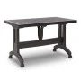 Callan Megapap polypropylene table in brown color 120x70x73cm.