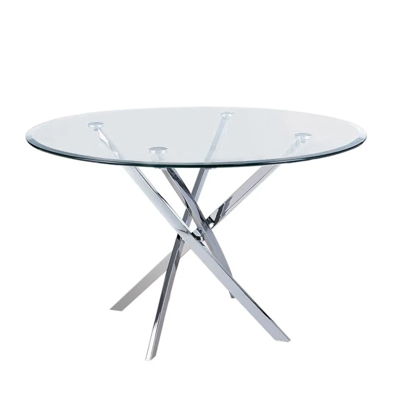 POSTO Table D.120 with Glass Top 10mm