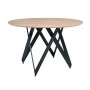 ROD Table Φ120cm Steel Black/Sonoma