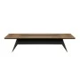 Proline conference table in oak walnut / black shade 240x130x75cm.
