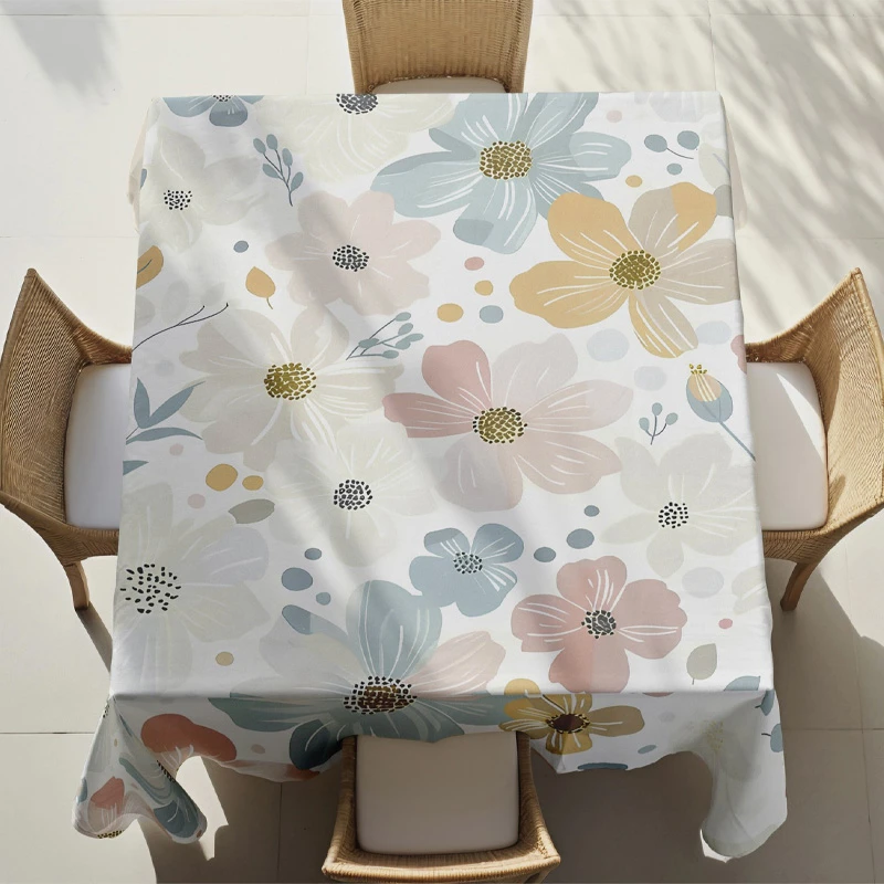 Tablecloth multicolor 140x140cm.