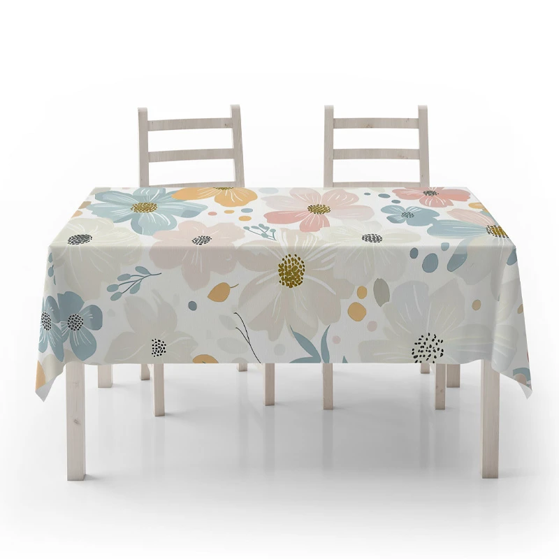 Tablecloth multicolor 140x140cm.