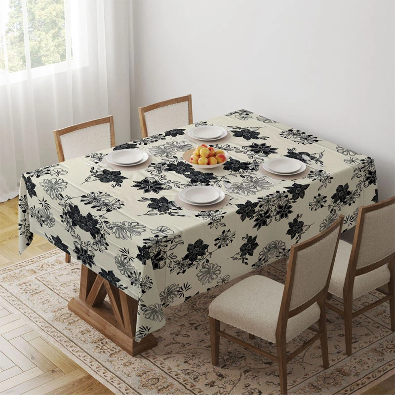 Tablecloth easy clean multicolor 140x180cm.