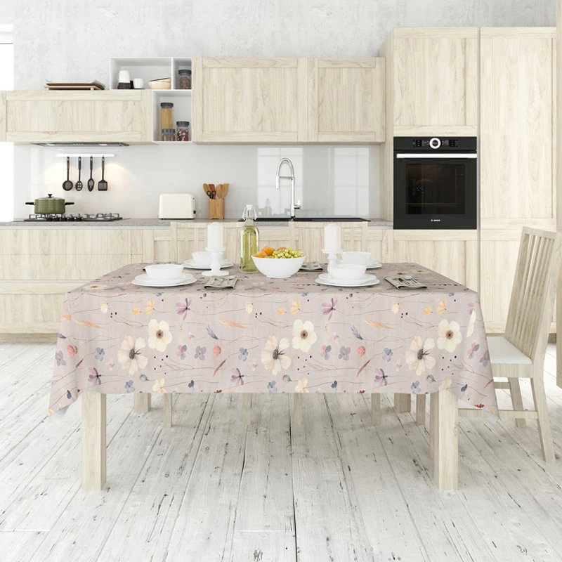 Tablecloth multicolor 140x180cm.