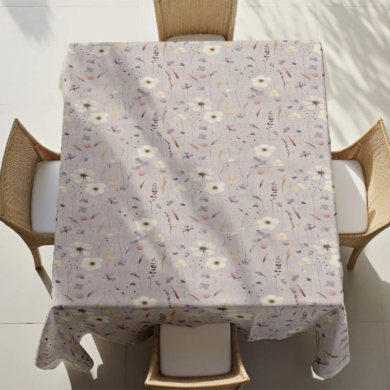 Tablecloth multicolor 140x180cm.