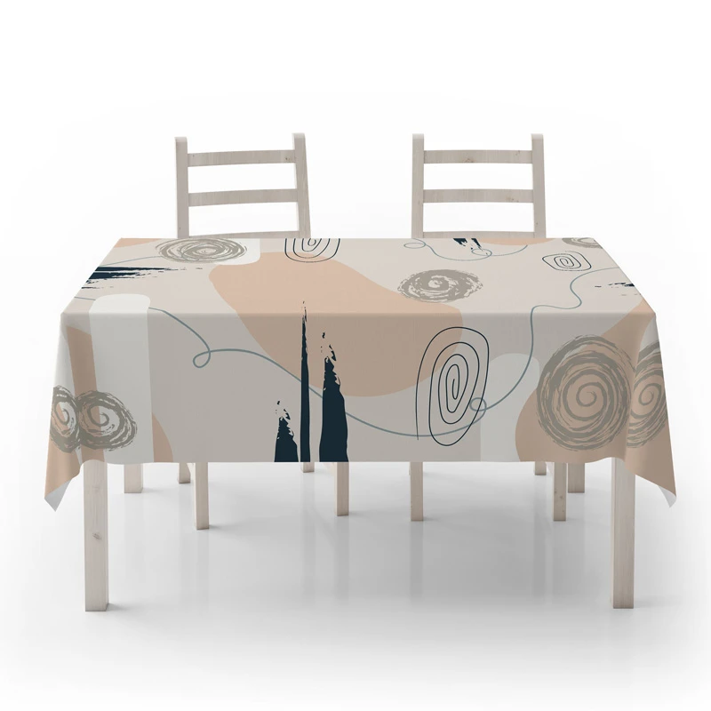 Tablecloth multicolor 140x180cm.