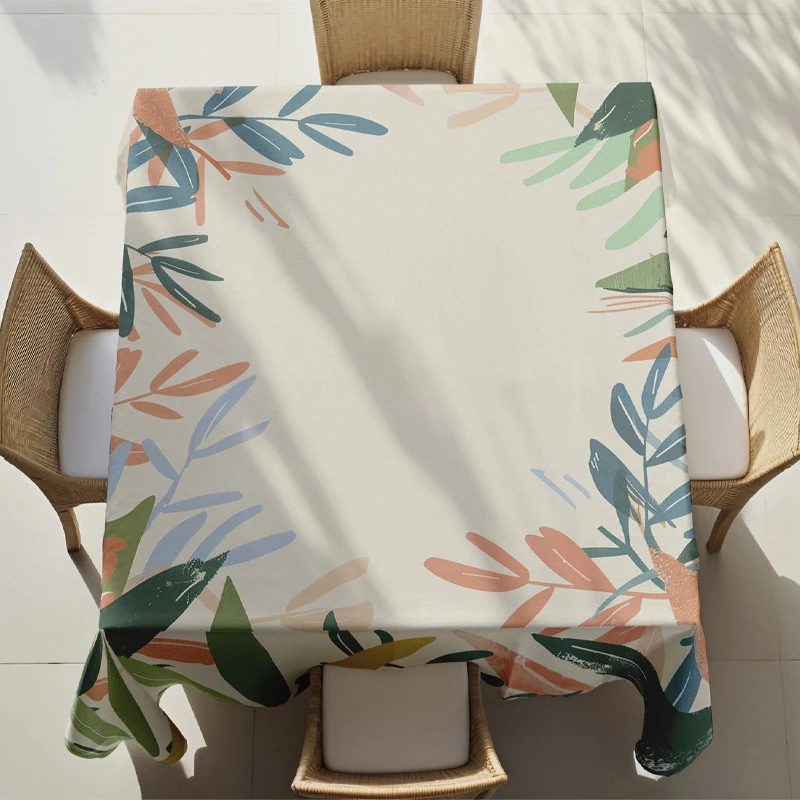 Tablecloth multicolor 140x180cm.