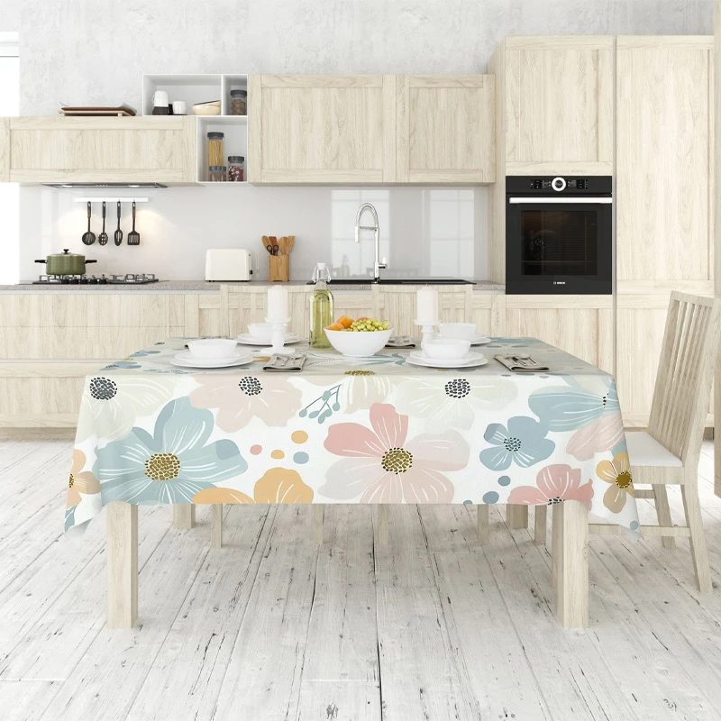 Tablecloth multicolor 140x220cm.