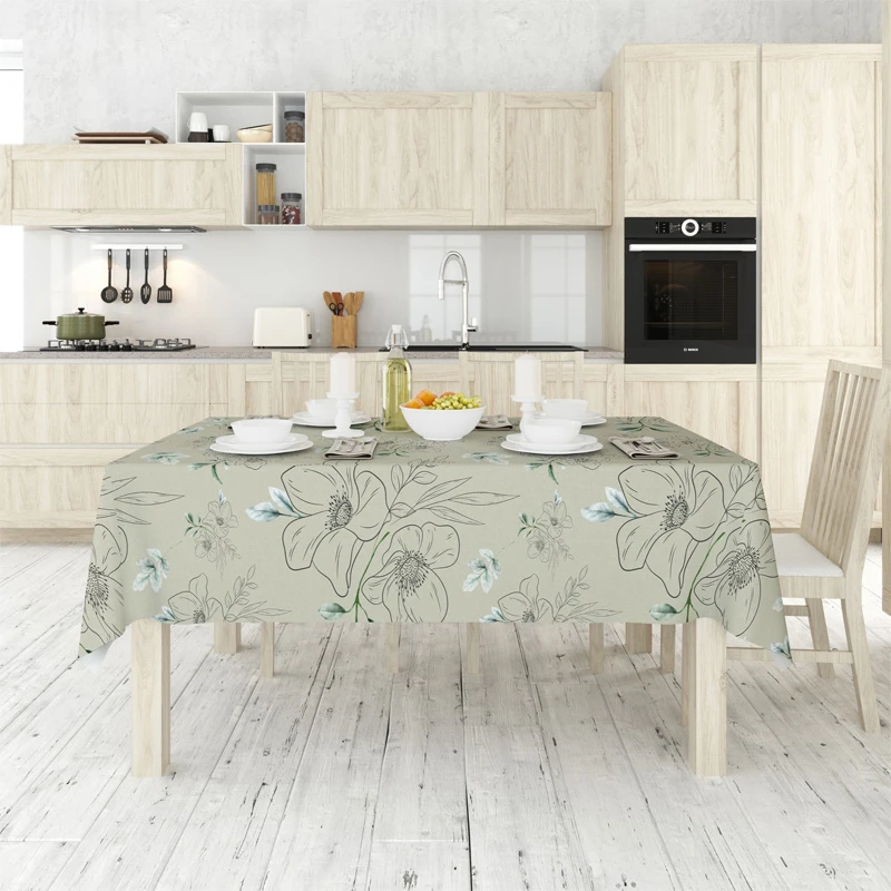 Tablecloth multicolor 140x220cm.