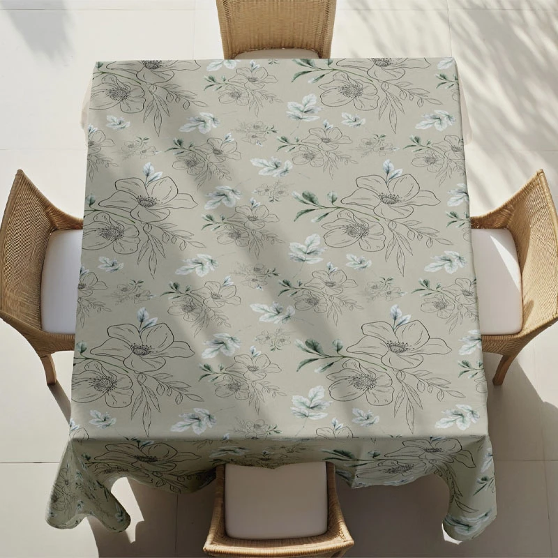 Tablecloth multicolor 140x220cm.