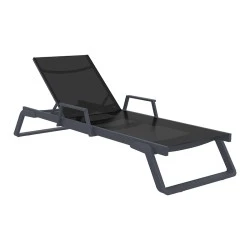 TROPIC ΞΑΠΛΩΣΤΡΑ ΜΕ ΜΠΡΑΤΣΑ DARK GREY/BLACK ΠΟΛ/ΝΙΟΥ TROPIC ΞΑΠΛΩΣΤΡΑ ΜΕ ΜΠΡΑΤΣΑ DARK GREY/BLACK ΠΟΛ/ΝΙΟΥ