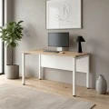 Unit Γραφείο 120X60Cm Άσπρο/sonoma