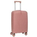 ROSE GOLD SUITCASE WITH WHEELS 50CM