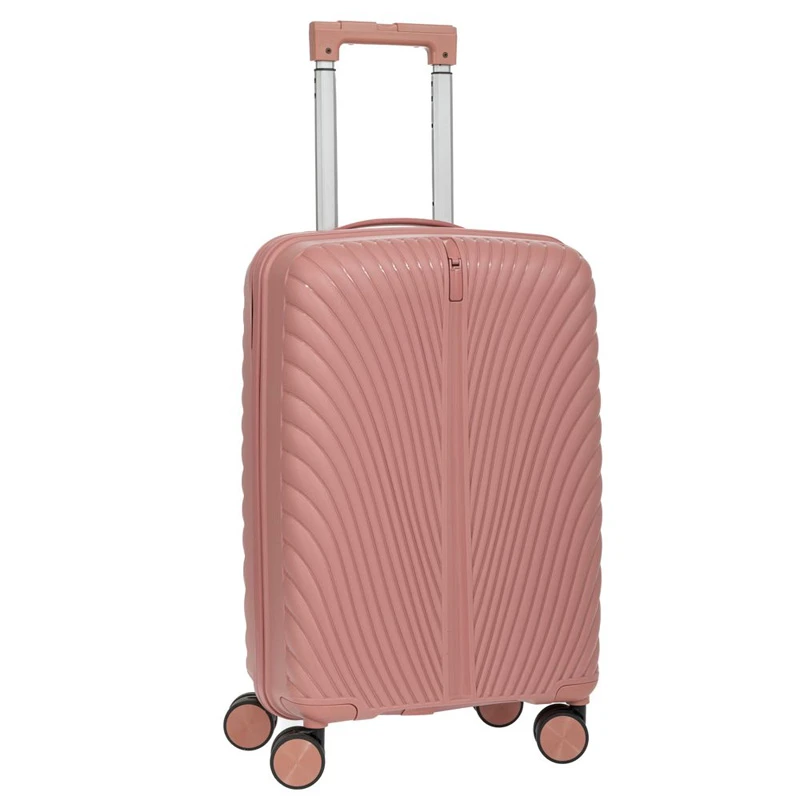 ROSE GOLD SUITCASE WITH WHEELS 50CM