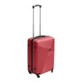 ABS travel suitcase with 4 wheels, red color (S) 35x20x53cm.