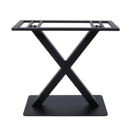 FERRO 70x40cm Steel Base H72cm Black