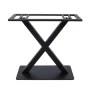 FERRO 70x40cm Steel Base H72cm Black