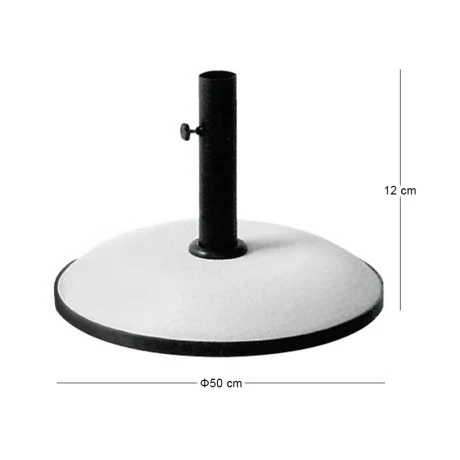 CONCRETE Umbrella Base, Natural