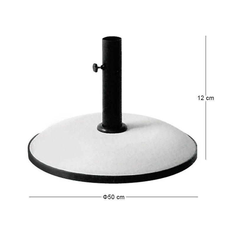 CONCRETE Umbrella Base, Natural