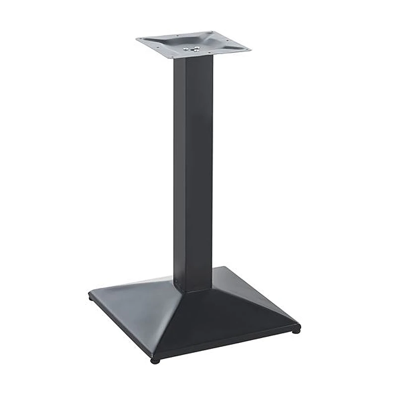IBIS Βάση Τραπεζιού Μέταλλο Βαφή Μαύρο (6,40 Kg) 42x42cm H.73cm