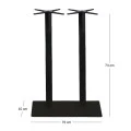 PRATO BAR 70x40cm Steel Base H108cm