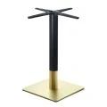 RIVA 45x45cm Base #201 Gold Inox/Black (14,50 kg)
