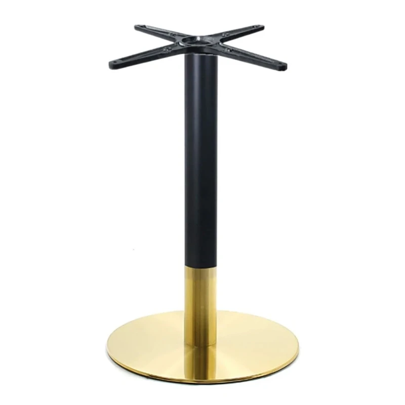 RIVA D.45/H72cm Base #201 Gold Inox/Black
