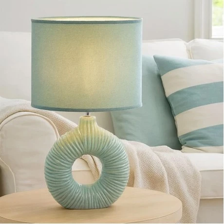 BERAMAN CERAMIC LAMP WITH BERAMAN HAT 43CM