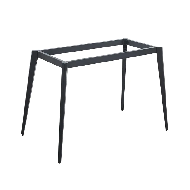 VIDAL Base for Table, Metal Black for 80x120cm Surface