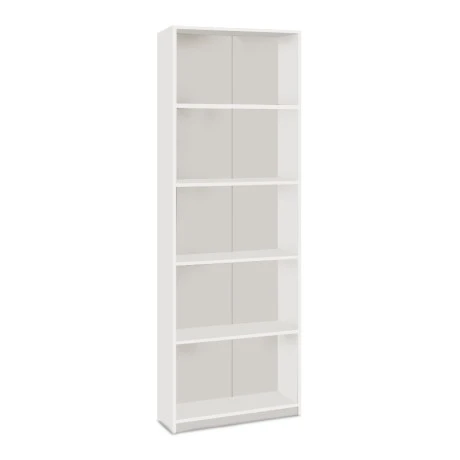 Max Megapap bookcase in white color 58x23x170cm.