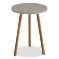 Roma Megapap melamine side table in cappuccino color 33,5x33,5x46cm.