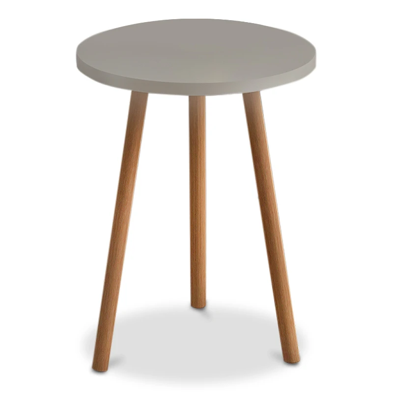 Roma Megapap melamine side table in cappuccino color 33,5x33,5x46cm.